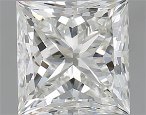 Picture of Natural Diamond 1.01 Carats, Princess with  Cut, J Color, VVS1 Clarity and Certified by GIA