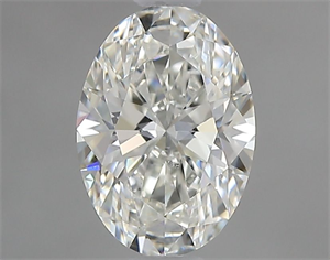 Picture of Natural Diamond 0.82 Carats, Oval with  Cut, I Color, SI1 Clarity and Certified by GIA