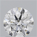 Natural Diamond 1.01 Carats, Round with Excellent Cut, E Color, VVS1 Clarity and Certified by GIA