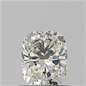 Diamante Natural 0.70 quilates, Del cojín , Color I, claridad VVS2 y certificado GIA