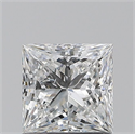 Diamante Natural 1.01 quilates, Princesa , Color E, claridad SI1 y certificado GIA