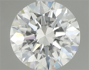 Picture of Natural Diamond 0.71 Carats, Round with Excellent Cut, F Color, IF Clarity and Certified by GIA
