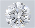 Del inventario de diamantes de laboratorio, 3.23 quilates, Redondo , Color G, claridad VVS1 y certificado IGI