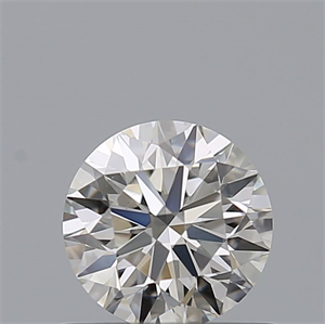 Picture of Natural Diamond 0.51 Carats, Round with Very Good Cut, H Color, VS1 Clarity and Certified by GIA