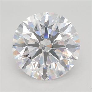 Picture of Lab Grown Diamond 8.03 Carats, Round with Ideal Cut, E Color, IF Clarity and Certified by IGI