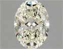 Natural Diamond 1.01 Carats, Oval with  Cut, K Color, VVS1 Clarity and Certified by GIA