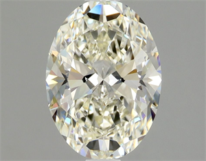 Picture of Natural Diamond 1.01 Carats, Oval with  Cut, K Color, VVS1 Clarity and Certified by GIA