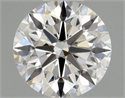 Natural Diamond 0.45 Carats, Round with Excellent Cut, G Color, VVS2 Clarity and Certified by GIA