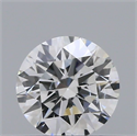 Diamante Natural 0.40 quilates, Redondo , Color E, claridad SI2 y certificado GIA