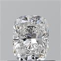 Natural Diamond 0.52 Carats, Cushion with  Cut, E Color, VVS2 Clarity and Certified by GIA