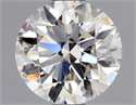 Diamante Natural 0.90 quilates, Redondo , Color H, claridad SI2 y certificado GIA