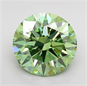 Del inventario de diamantes de laboratorio, 1.05 quilates, Redondo , Color E, claridad VVS2 y certificado IGI