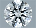 Natural Diamond 1.70 Carats, Round with Excellent Cut, G Color, VVS1 Clarity and Certified by IGI
