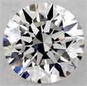 Diamante natural G VS1 de 0,51 quilates, certificado Ideal Cut por CGL