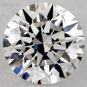Picture of  0.51 carat natural diamond G VS1, Ideal Cut certified by CGL