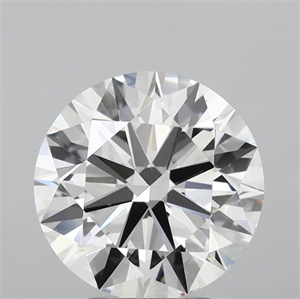 Picture of Lab Grown Diamond 3.59 Carats, Round with Ideal Cut, E Color, VS1 Clarity and Certified by IGI