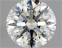 Natural Diamond 0.75 Carats, Round with Excellent Cut, J Color, VS2 Clarity and Certified by GIA