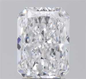 Foto Diamante Natural 2.50 quilates, Radiante , Color E, claridad VS2 y certificado GIA de