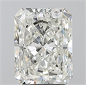 Natural Diamond 3.02 Carats, Radiant with  Cut, I Color, SI1 Clarity and Certified by GIA