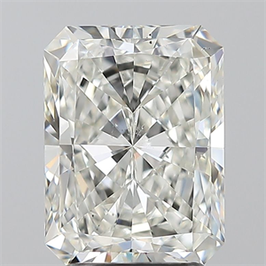 Picture of Natural Diamond 3.02 Carats, Radiant with  Cut, I Color, SI1 Clarity and Certified by GIA