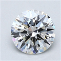 Diamante Natural 1.42 quilates, Redondo , Color F, claridad VVS2 y certificado GIA