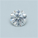 Diamante Natural 0.41 quilates, Redondo , Color E, claridad SI2 y certificado GIA