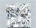 Diamante Natural 1.01 quilates, Princesa , Color I, claridad VS1 y certificado GIA