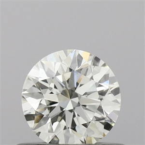 Picture of Natural Diamond 0.44 Carats, Round with Excellent Cut, K Color, SI1 Clarity and Certified by GIA