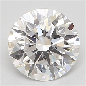 Foto Diamante Natural 0.70 quilates, Redondo , Color E, claridad SI1 y certificado GIA de