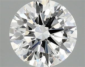 Picture of Lab Grown Diamond 2.58 Carats, Round with Ideal Cut, E Color, VVS2 Clarity and Certified by IGI