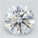 Del inventario de diamantes de laboratorio, 2.62 quilates, Redondo , Color D, claridad IF y certificado IGI