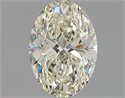 Diamante Natural 1.51 quilates, Ovalado , Color L, claridad VVS2 y certificado GIA