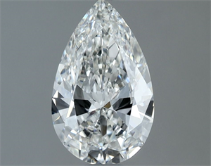 Picture of Natural Diamond 0.90 Carats, Pear with  Cut, G Color, VVS1 Clarity and Certified by GIA