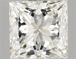 Foto Diamante Natural 1.57 quilates, Princesa , Color I, claridad IF y certificado IGI de