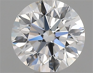 Foto Diamante Natural 0.70 quilates, Redondo , Color E, claridad VVS2 y certificado GIA de