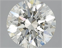 Natural Diamond 2.01 Carats, Round with Excellent Cut, H Color, SI2 Clarity and Certified by GIA