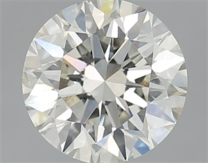 Picture of Natural Diamond 2.01 Carats, Round with Excellent Cut, H Color, SI2 Clarity and Certified by GIA