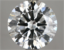Lab Grown Diamond 3.54 Carats, Round with Excellent Cut, E Color, VVS1 Clarity and Certified by IGI