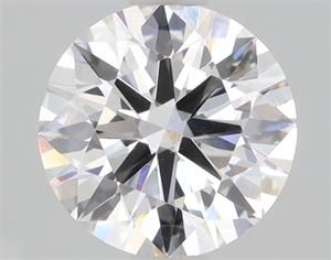 Picture of Lab Grown Diamond 1.08 Carats, Round with Ideal Cut, D Color, VS2 Clarity and Certified by IGI