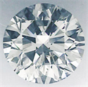 1.05 carat Round Natural Diamond F Color, SI1 Clarity Enhanced, Very-Good Cut, certified by IGL
