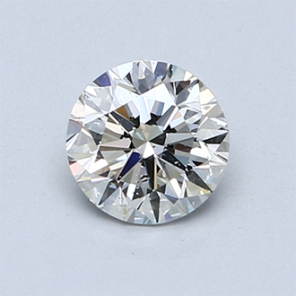 Foto Diamante redondo de 0,80 quilates con talla ideal, color H, claridad VS2 y certificado por CGL de