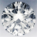Diamante natural redondo de 0,81 quilates con corte ideal, color E, claridad SI2 y certificado por CGL
