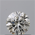 Diamante Natural 0.51 quilates, Redondo , Color H, claridad VVS2 y certificado IGI