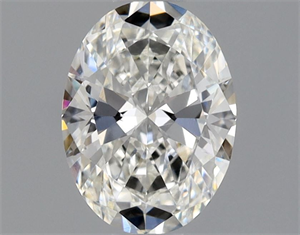 Picture of Natural Diamond 0.51 Carats, Oval with  Cut, G Color, VVS2 Clarity and Certified by GIA