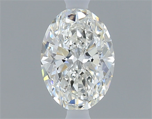 Picture of Natural Diamond 0.40 Carats, Oval with  Cut, G Color, SI1 Clarity and Certified by GIA