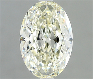 Picture of Natural Diamond 0.70 Carats, Oval with  Cut, J Color, VS1 Clarity and Certified by IGI
