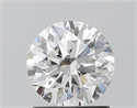 Del inventario de diamantes de laboratorio, 1.17 quilates, Redondo , Color F, claridad VVS2 y certificado IGI