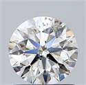 Natural Diamond 0.82 Carats, Round with Excellent Cut, I Color, SI2 Clarity and Certified by GIA