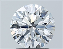 Natural Diamond 1.50 Carats, Round with Excellent Cut, D Color, SI1 Clarity and Certified by GIA