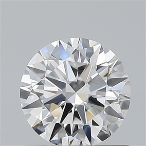 Picture of Natural Diamond 0.80 Carats, Round with Excellent Cut, D Color, VVS2 Clarity and Certified by GIA